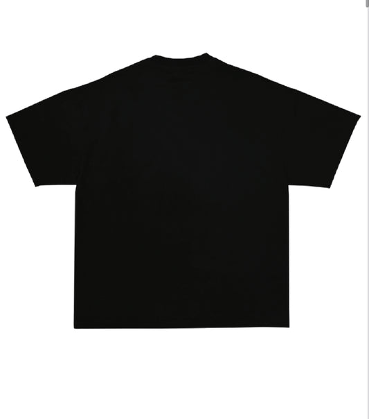 OVERSIZED T-SHIRT BLACK/GREY